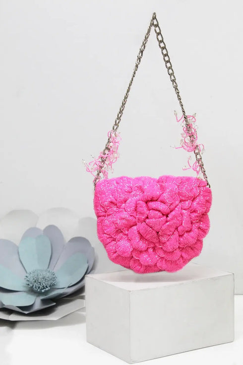 Coco Beaded Mini – Pink Punch
